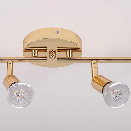 Модерен комплект трекового осветление Qcyuui с 4 лампи, монтиран на стената/Тавана Хирургична лампа за скрит монтаж, led трековый лампа