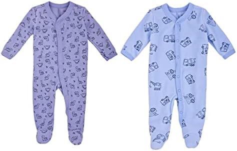Пижами Sleep 'N Play с дълъг ръкав за момче I 2 опаковки термофутболок