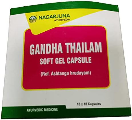 Нагарджуна Керала Гандха Тайлам Капсули по 10 таблетки в опаковка от 2 броя